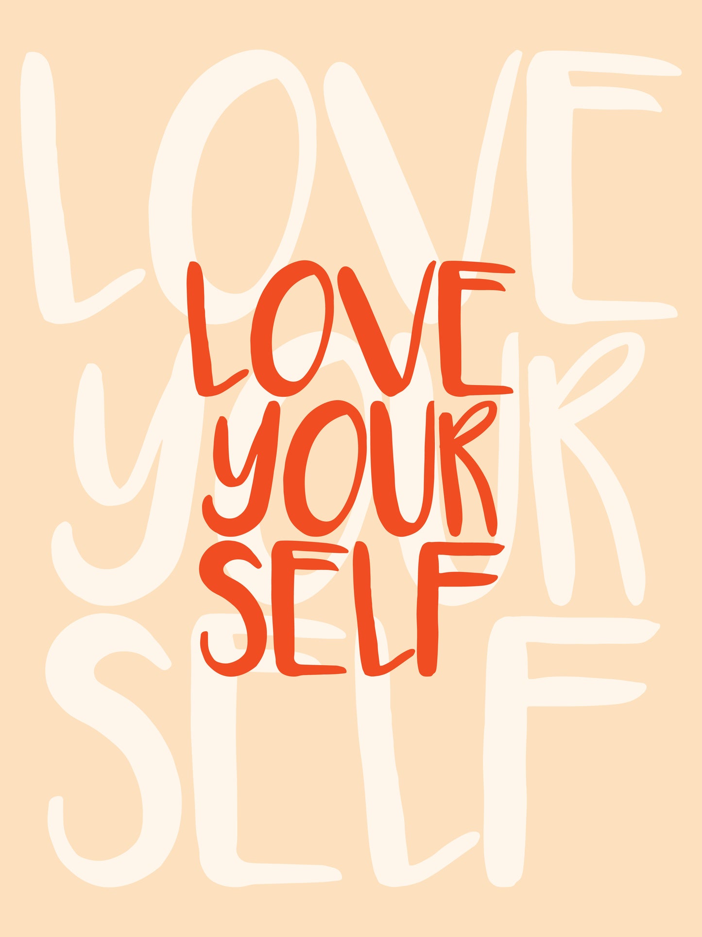 Love Your Self Poster Design