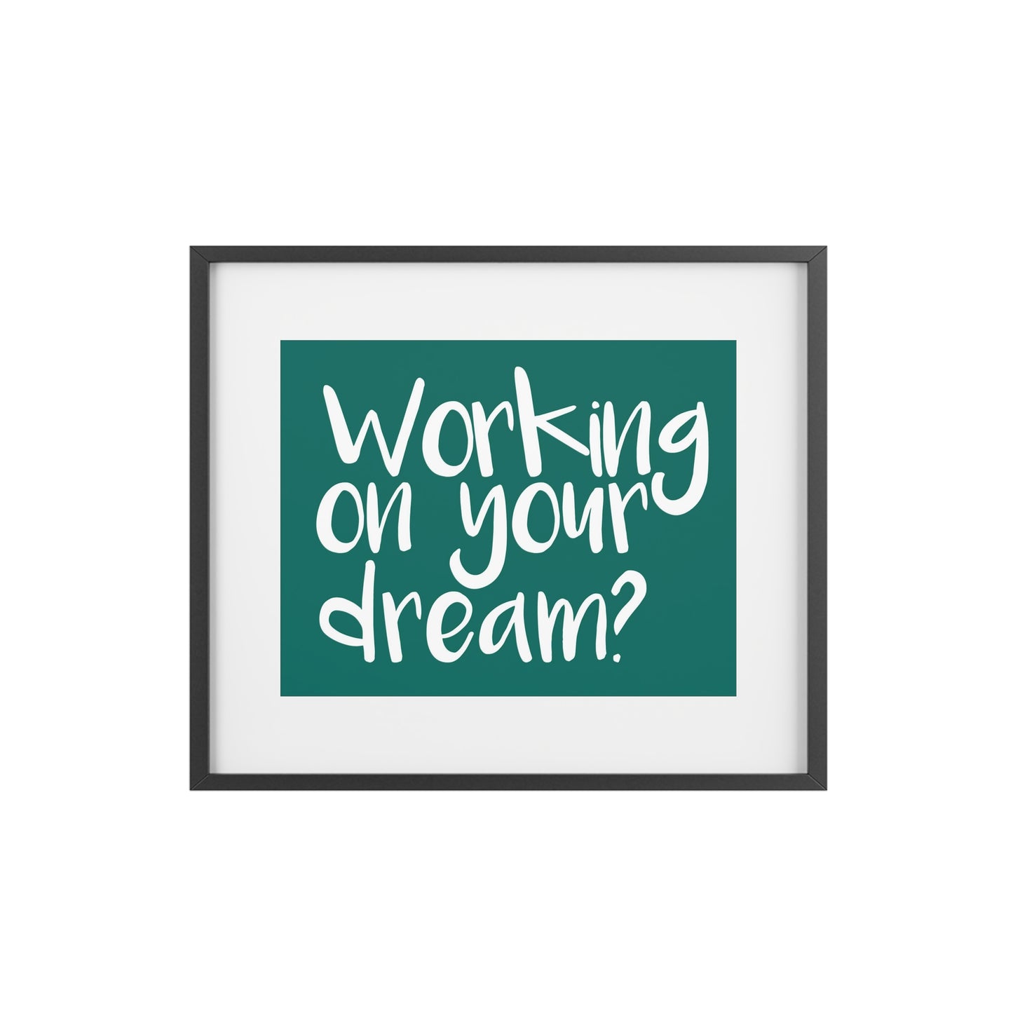 Framed Posters, Matte